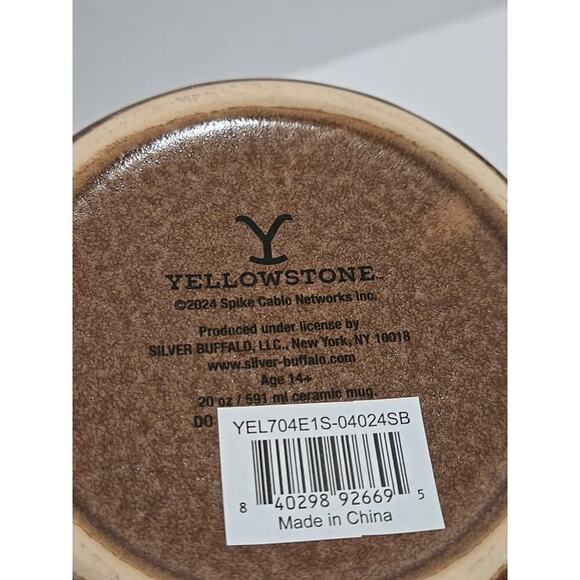 Yellowstone Dutton Ranch Stoneware Coffee Mug, 16oz NEW VERY NICE - Picture 5 of 6